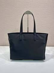 Okify Prada Re-Edition 1978 Medium Re-Nylon And Saffiano Leather Tote Bag In Black 1BG555 35x26x25cm - 6