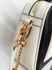 Okify Valentino Garavani Viva Superstar Small Bag In Black And White Lambskin 23x16x8cm - 4