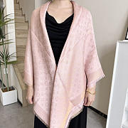 Okify Louis Vuitton Pink Square Scarf 140x140cm - 5