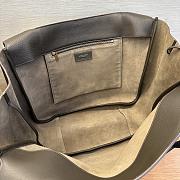 Okify YSL LE 5 À 7 Bea Bag In Light Musk Grained Leather 50x28x18cm - 4