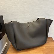 Okify YSL LE 5 À 7 Bea Bag In Light Musk Grained Leather 50x28x18cm - 6