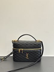 Okify YSL Gaby Vanity Bag In Black Lambskin 22.5x15x8cm - 1