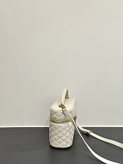 Okify YSL Gaby Vanity Bag In White Lambskin 22.5x15x8cm - 5