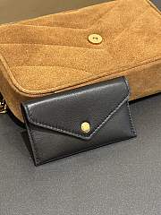 Okify YSL Loulou Bag In Brown Suede 20x12x6cm - 2