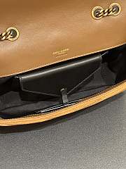 Okify YSL Loulou Bag In Brown Suede 24x14x7cm - 2