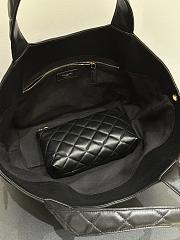 Okify YSL Icare Small Tote Bag In Black 30x48x30x5cm - 2