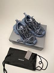 Okify Balenciaga 3XL Gray Denim Sneakers  - 2