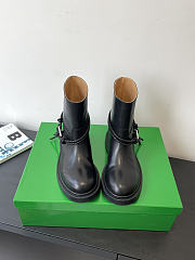 Okify Bottega Veneta Black Ankle Boots  - 5