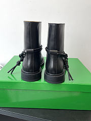 Okify Bottega Veneta Black Ankle Boots  - 4