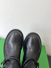 Okify Bottega Veneta Black Ankle Boots  - 3
