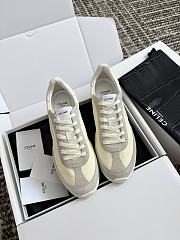 Okify Celine Racer Cream Women Sneakers  - 2