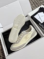 Okify Celine Racer Cream Women Sneakers  - 5