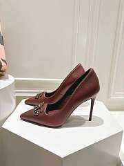 Okify Dolce & Gabbana Dark Brown High Heels 10cm - 5
