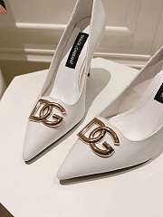 Okify Dolce & Gabbana White High Heels  - 2