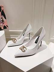 Okify Dolce & Gabbana White High Heels  - 3