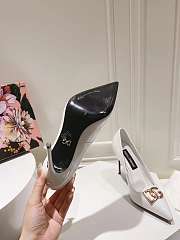 Okify Dolce & Gabbana White High Heels  - 4
