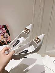 Okify Dolce & Gabbana White High Heels  - 6