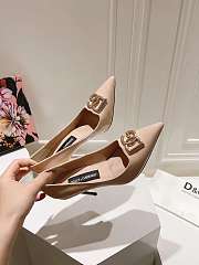Okify Dolce & Gabbana Beige High Heels  - 4