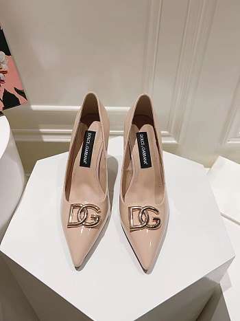 Okify Dolce & Gabbana Beige High Heels 