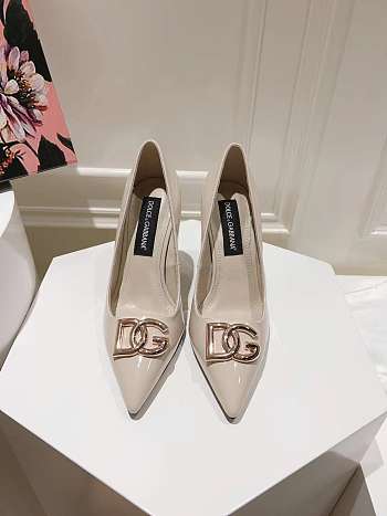 Okify Dolce & Gabbana Off White High Heels 