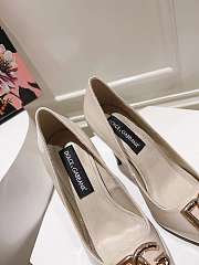 Okify Dolce & Gabbana Off White High Heels  - 2