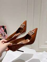 Okify Dolce & Gabbana Brown High Heels  - 5