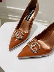 Okify Dolce & Gabbana Brown High Heels  - 2