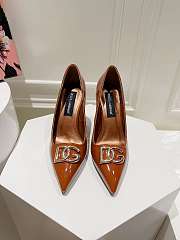 Okify Dolce & Gabbana Brown High Heels  - 1