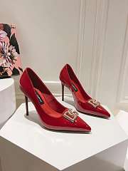 Okify Dolce & Gabbana Red High Heels  - 5