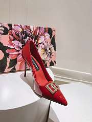 Okify Dolce & Gabbana Red High Heels  - 4