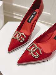 Okify Dolce & Gabbana Red High Heels  - 3