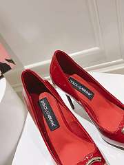 Okify Dolce & Gabbana Red High Heels  - 2