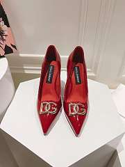 Okify Dolce & Gabbana Red High Heels  - 1