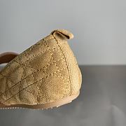 Okify Dior Dioralps Frost Brown Suede Ballet Shoes  - 6