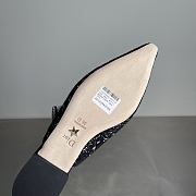 Okify Dior Black Tweed Slingback  - 4