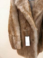 Okify Gucci Brown Fur Coat  - 5