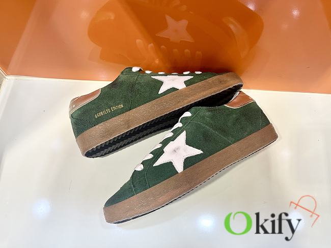 Okify Golden Goose Green Sneakers 26525 - 1