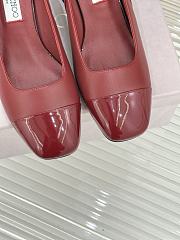Okify Jimmy Choo Red High Heels 26543 - 5