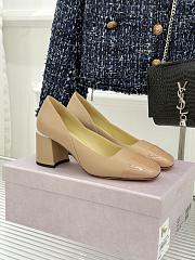 Okify Jimmy Choo Beige High Heels 26544 - 1