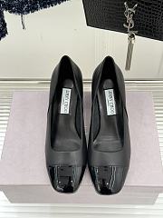 Okify Jimmy Choo Black High Heels 26545 - 6