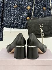 Okify Jimmy Choo Black High Heels 26545 - 4