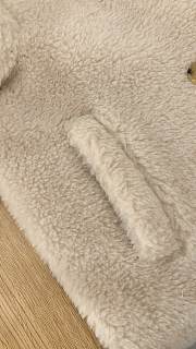 Okify MaxMara Teddy Cream Long Coat - 5