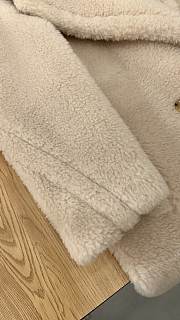 Okify MaxMara Teddy Cream Long Coat - 3