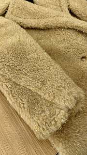Okify MaxMara Teddy Light Brown Long Coat - 4