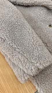 Okify MaxMara Teddy Gray Long Coat - 4
