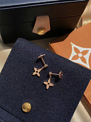 Okify Louis Vuitton Idylle Blossom Rose Gold Earrings  - 3