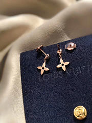 Okify Louis Vuitton Idylle Blossom Rose Gold Earrings  - 2