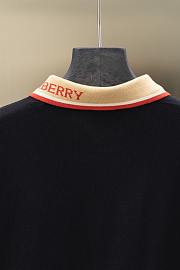 Okify Burberry Black Polo Shirt  - 3