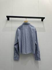 Okify MiuMiu Blue Short Shirt  - 6