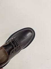 Okify The Row Dark Brown Retro Loafers - 5